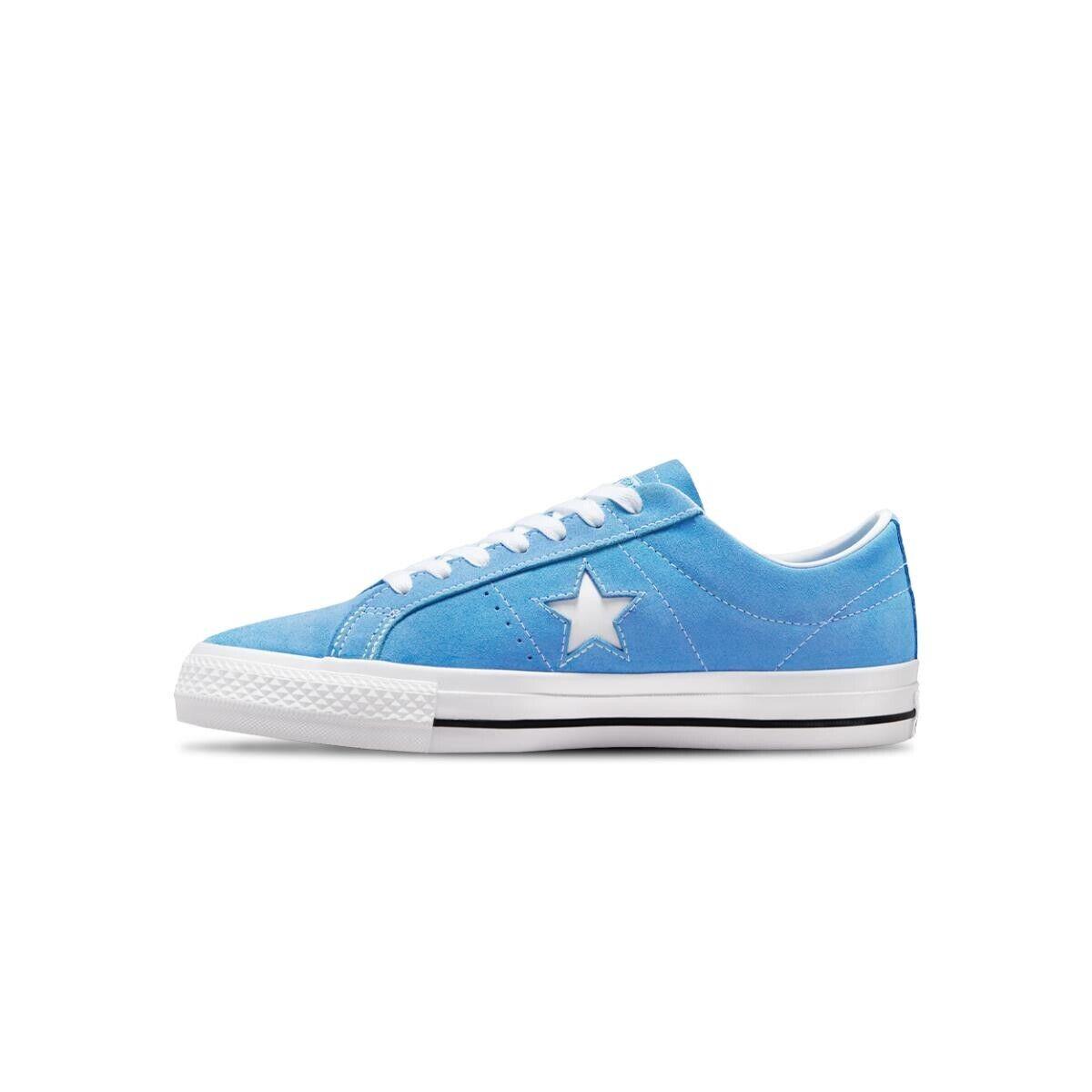 W Converse Cons One Star Pro OX Blue/white Shoes A00940C