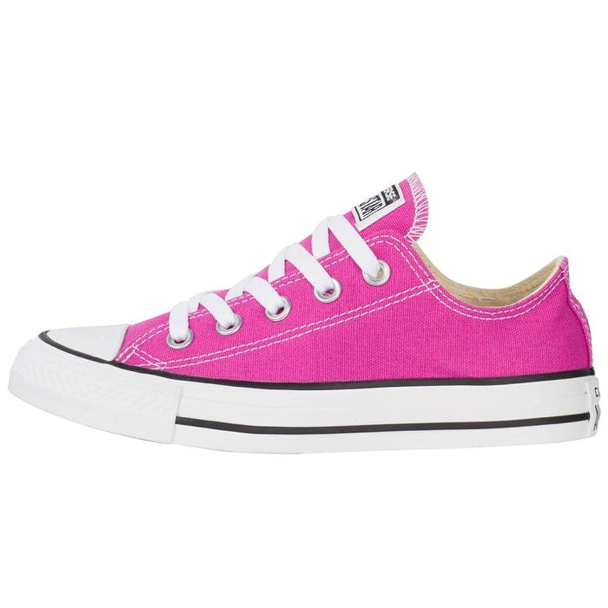 Converse Chuck Taylor Low Top Sneakers 151874F Plastic Pink M3-W5 Size M3-W5