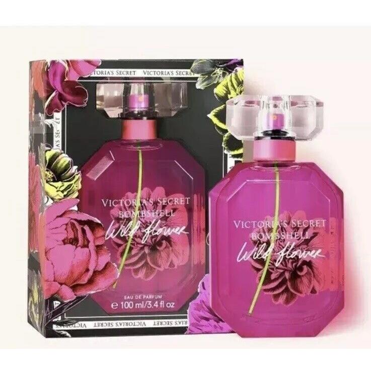 Victoria`s Secret Bombshell Wildflower Eau de Parfum 3.4 Fl.oz. + Rollerball