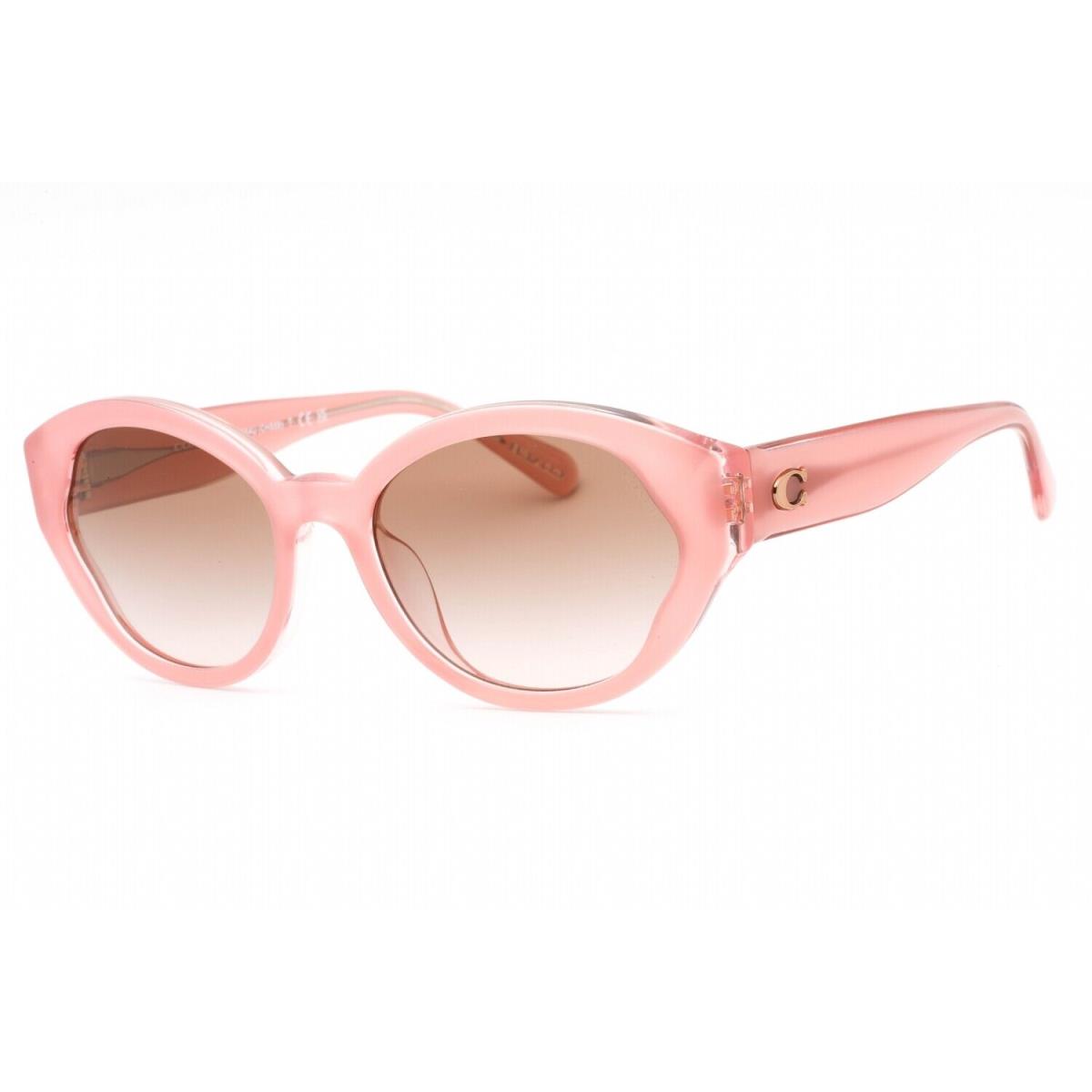 Coach HC8364U-574313-55 Sunglasses Size 55mm 140mm 19mm Pink Women