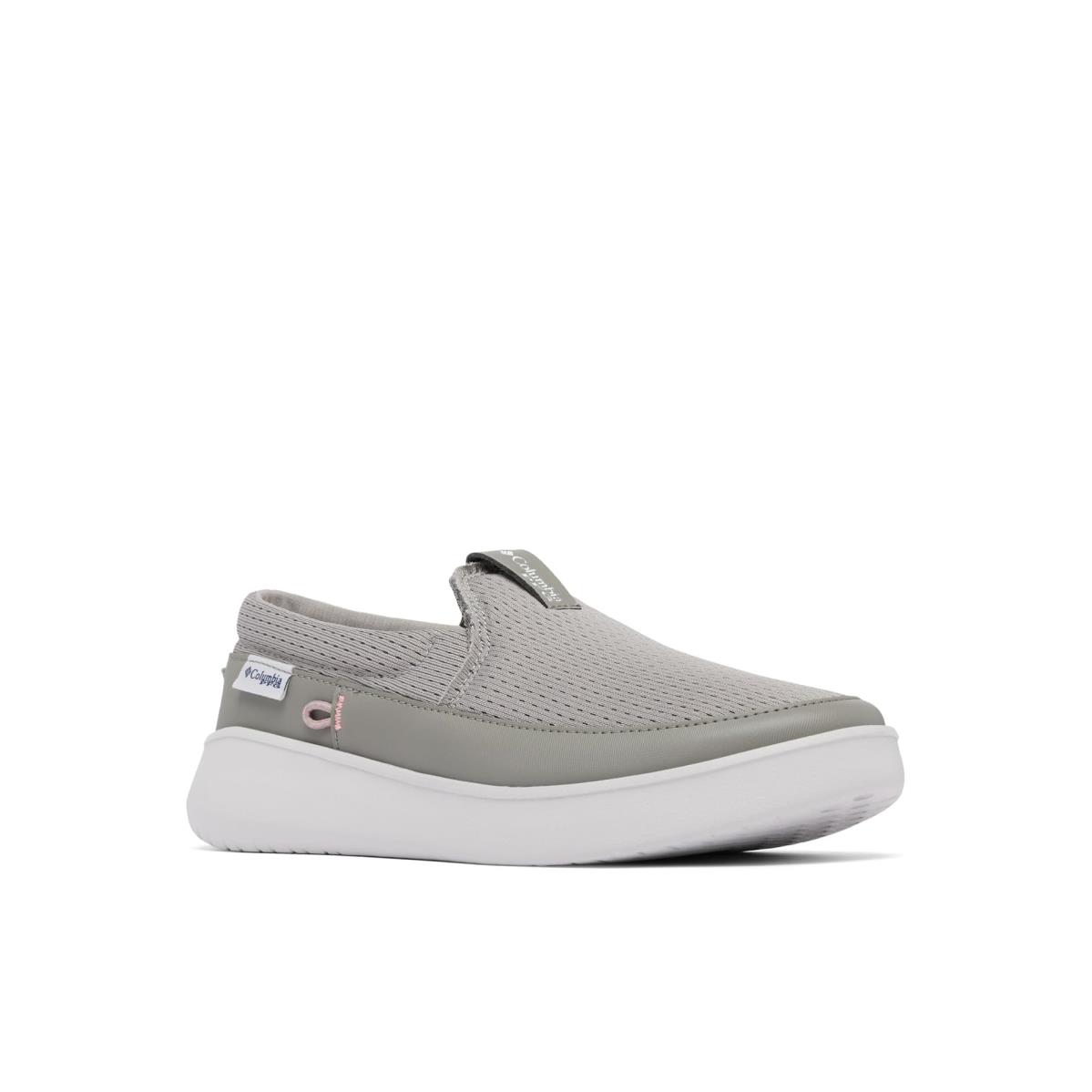 Woman`s Boat Shoes Columbia Boatside Breathe Pfg Ti Titanium/Sorbet