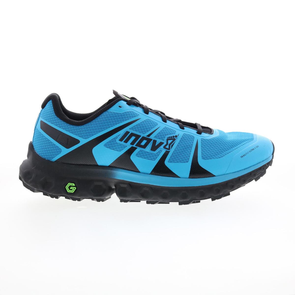Inov-8 Trailfly Ultra G 300 Max 000977-BLBK Mens Blue Athletic Hiking Shoes