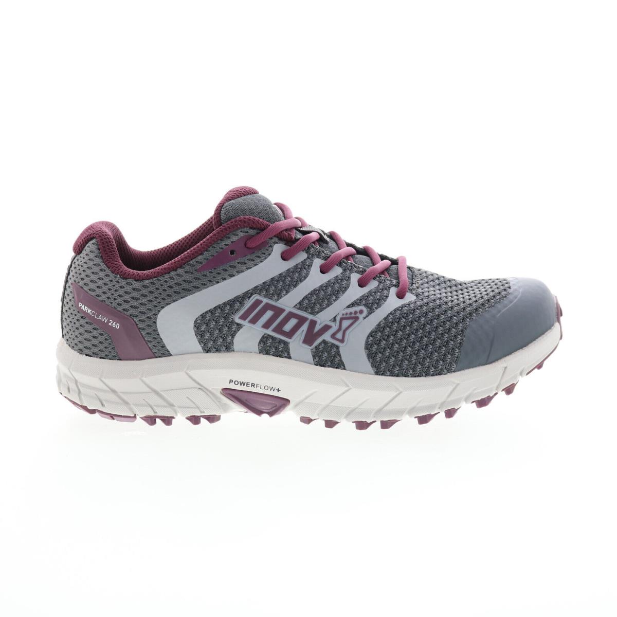 Inov-8 Parkclaw 260 Knit 000980-GYPL Womens Gray Athletic Hiking Shoes