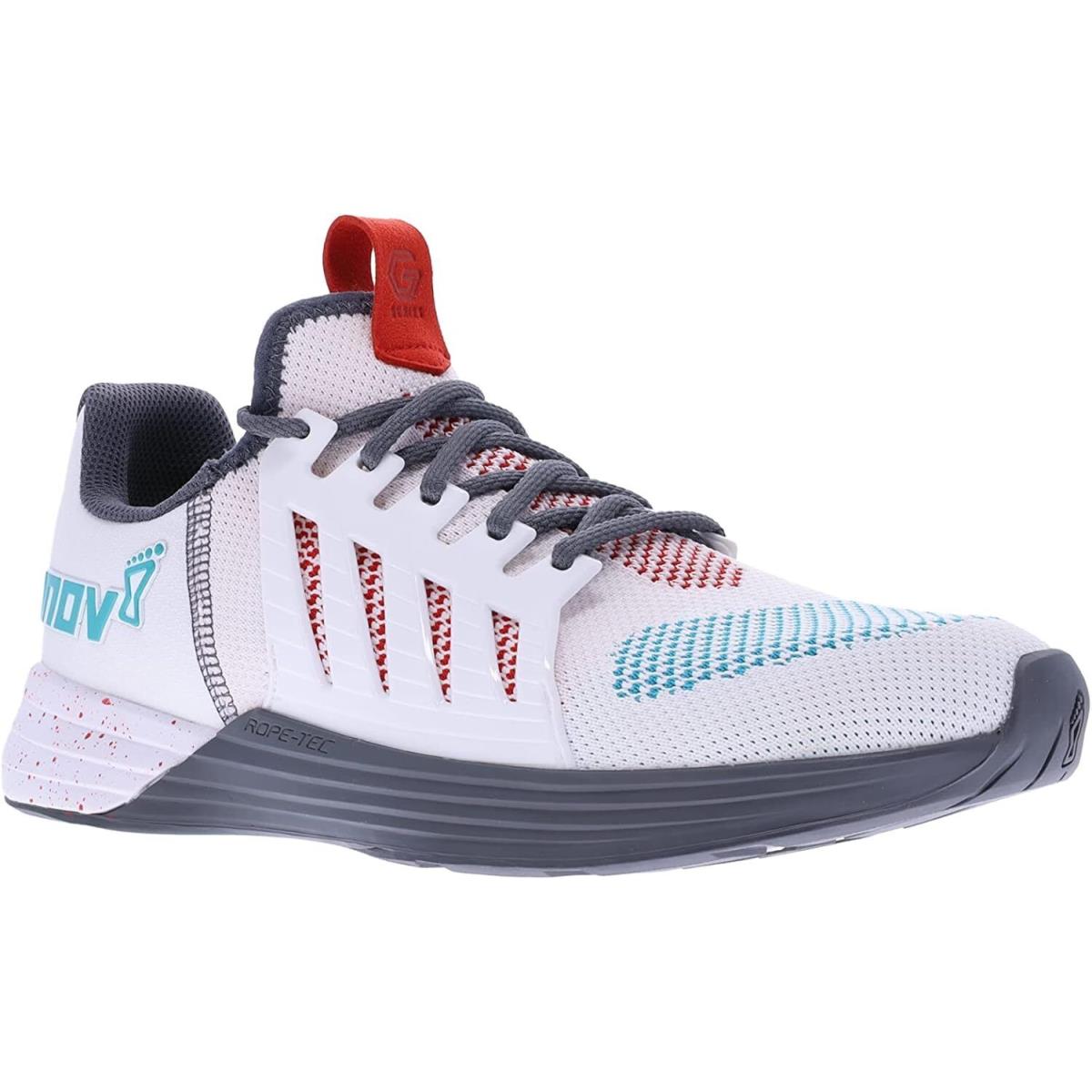 Inov 8 Men`s F-lite G300 Cross Trainer Fitness Sneakers White Grey Multi 000920