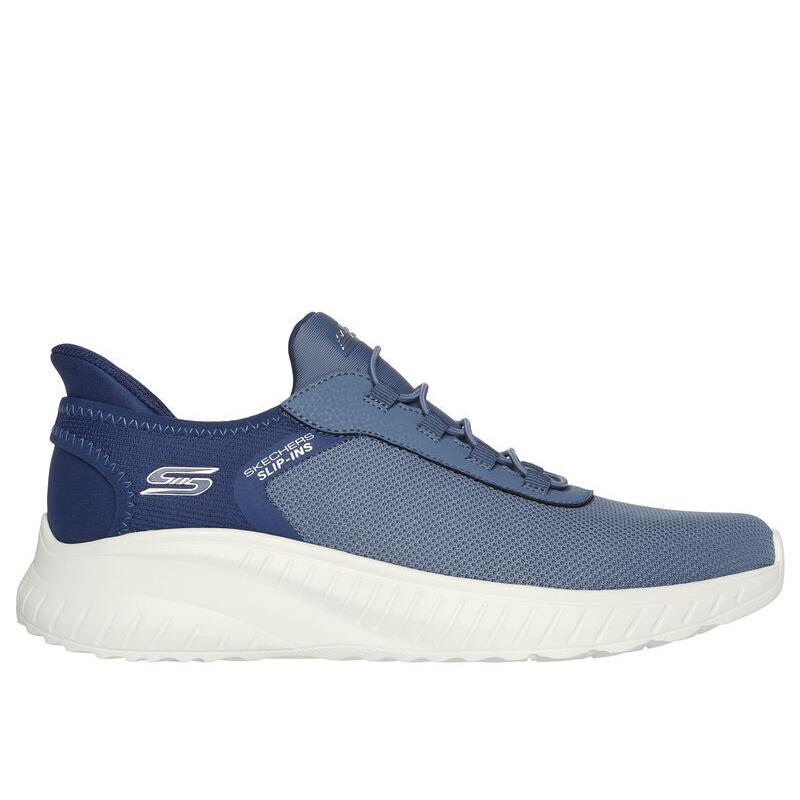 Mens Skechers Slip-ins: Bobs Sport Squad Chaos Slate Mesh Shoes - Blue