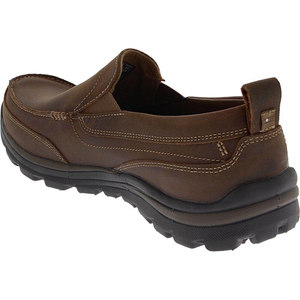 Skechers Men`s Superior Gains Shoes Brown 63697 EW Cdb Leather Wide Fit Size 10