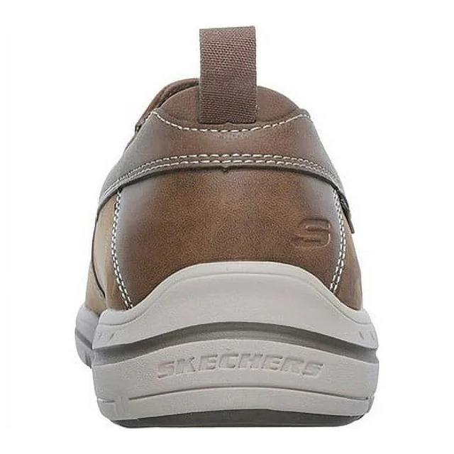 Skechers Men`s Harper Forde Shoes 54858 Desert Dsch Leather Relaxed Fit Size 14