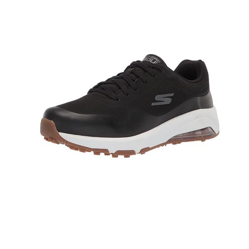 Skechers Women`s Skech-air Dos Relaxed Fit Spikeless Golf Shoe-black 6 - Black