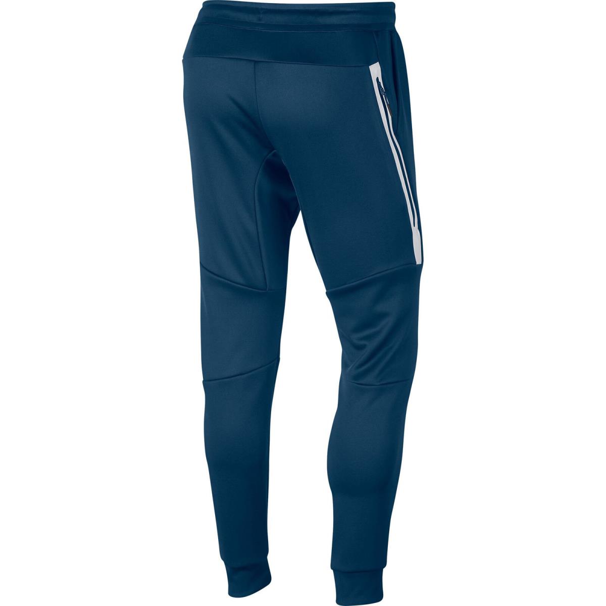 Nike Sportswear Tech Icon Men`s Knit Jogger Pants Blue Force-white AQ0831-474