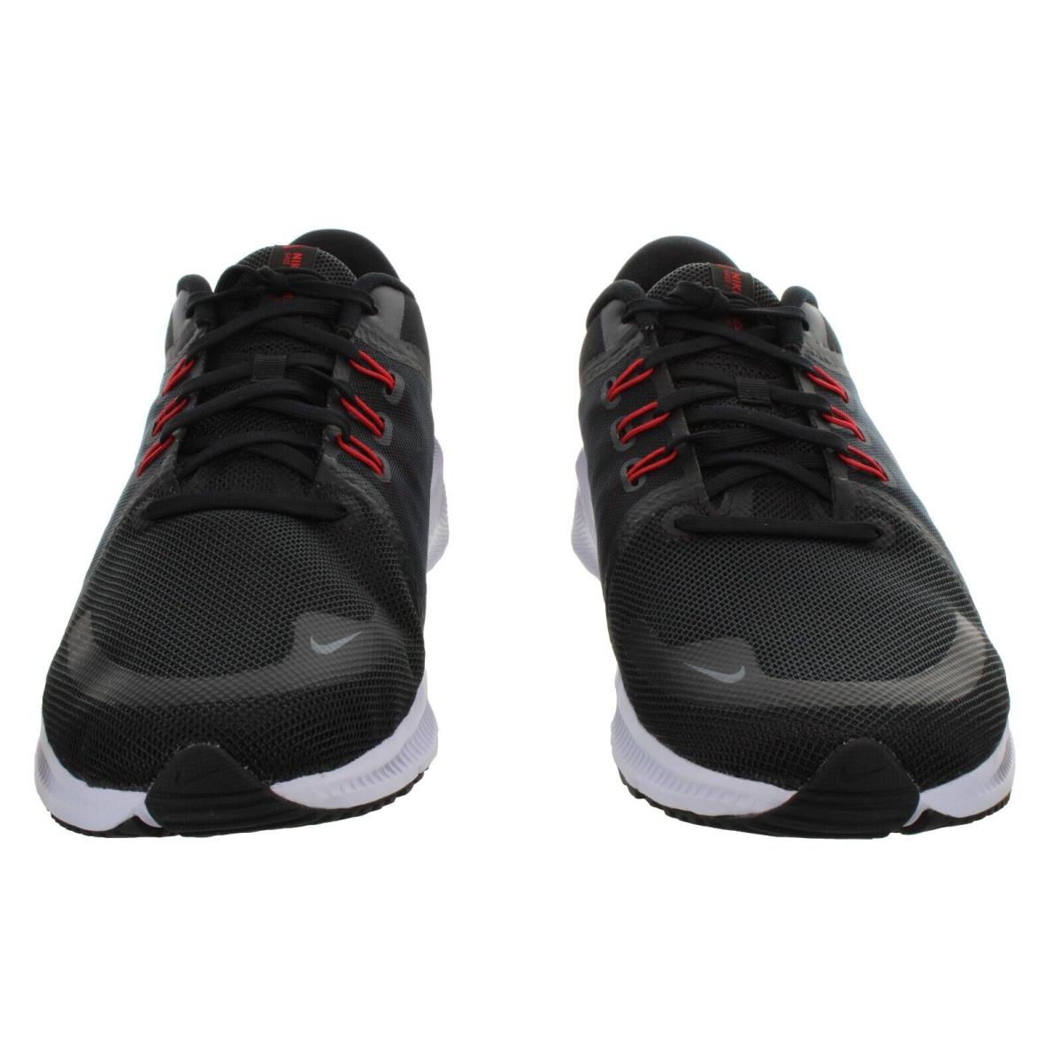 Nike Men`s Quest 4 Black-red Running Shoes Multiple Size - Black, University Red, White