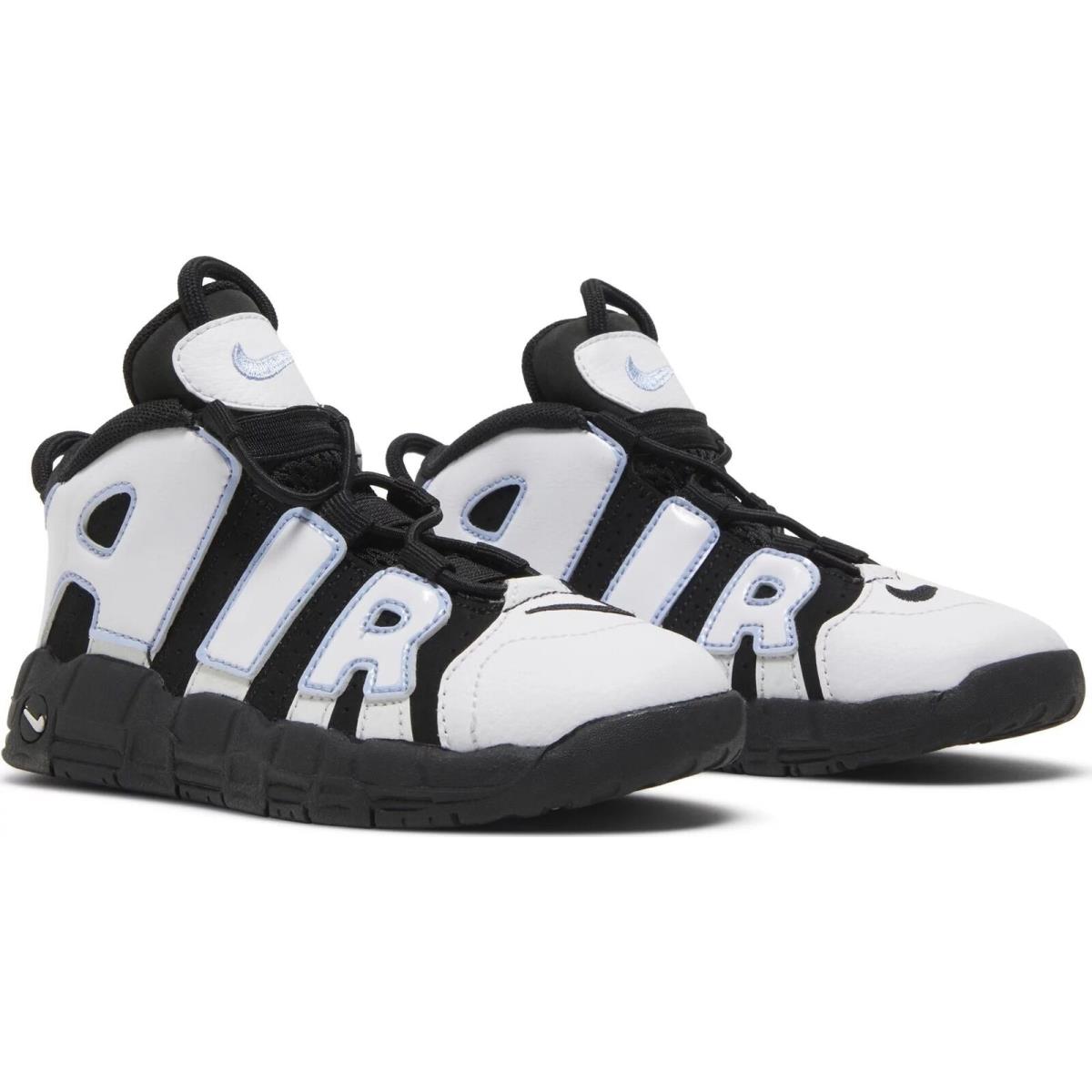 DQ6202-001 Toddlers Nike Air More Uptempo 96 `cobalt Bliss TD ` - Black/White/Multi-Color/Cobalt Bliss