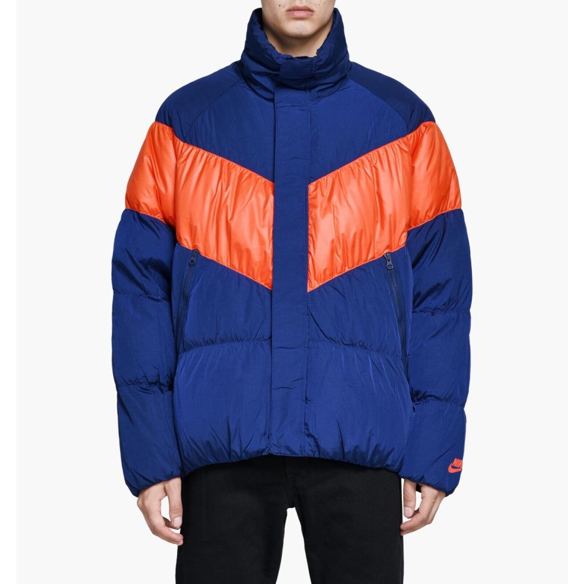 Nike Sportswear Down Jacket - - 928893-478 Parka Fill Blue Void Red