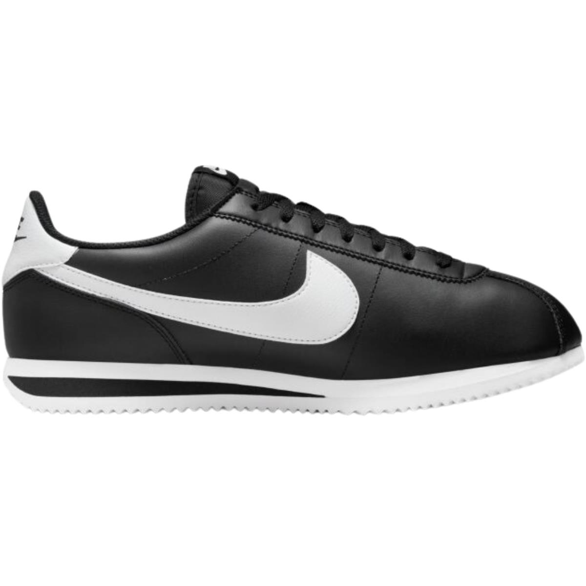 Nike Cortez Men`s Casual Shoes All Colors US Sizes 7-14 - Black/White