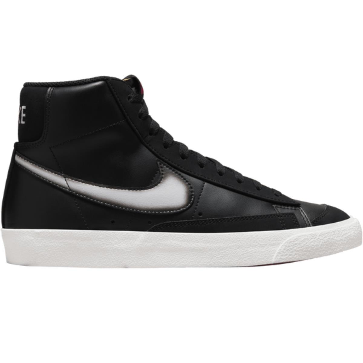 Nike Blazer Mid `77 Vintage Men`s Casual Shoes All Colors US Sizes 7-14 - Black/Summit White/Noble Red