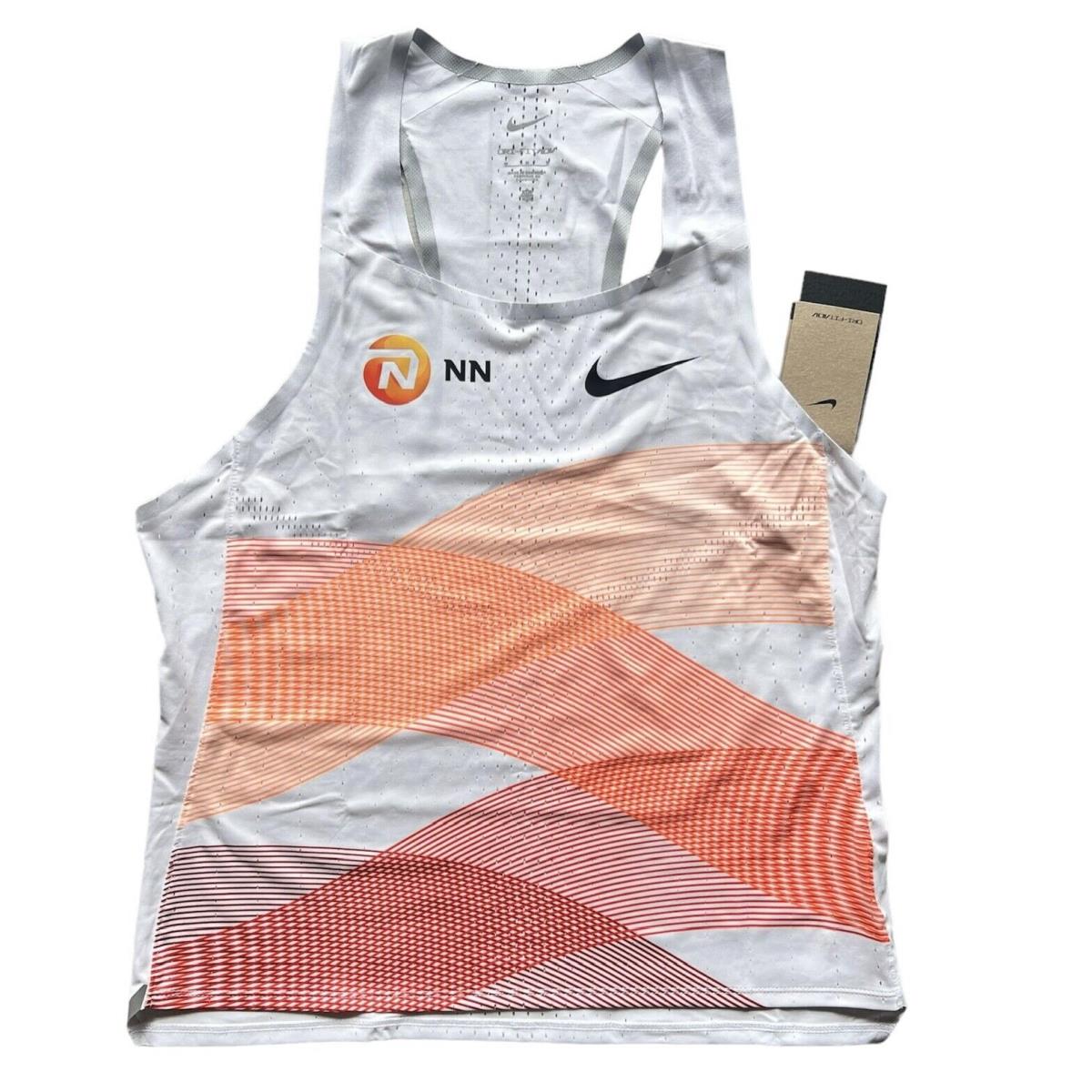 Nike Aeroswift NN `23 Sizes S-xl Men`s Running Singlet Eliud Kipchoge DV7714-100