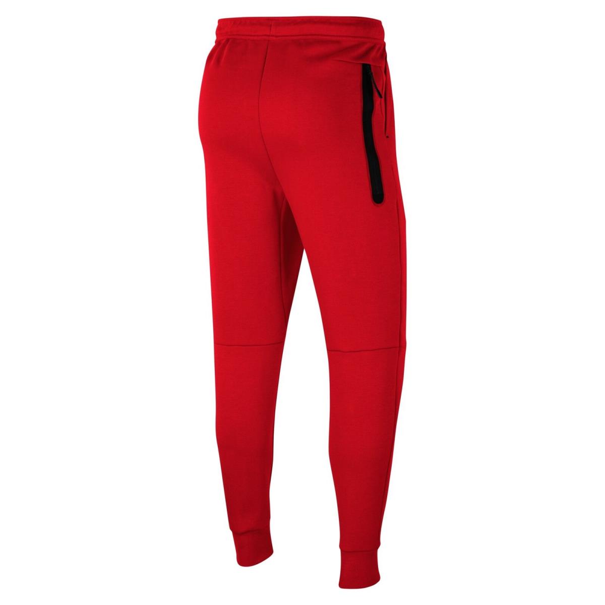 Nike Sportswear Tech Fleece Slim Fit Men`s Joggers University Red CU4495-657 - University Red