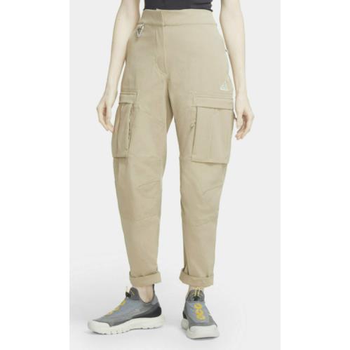 Nike Women`s Acg Smith Summit Cargo Pants Khaki Size XL CV0617-247