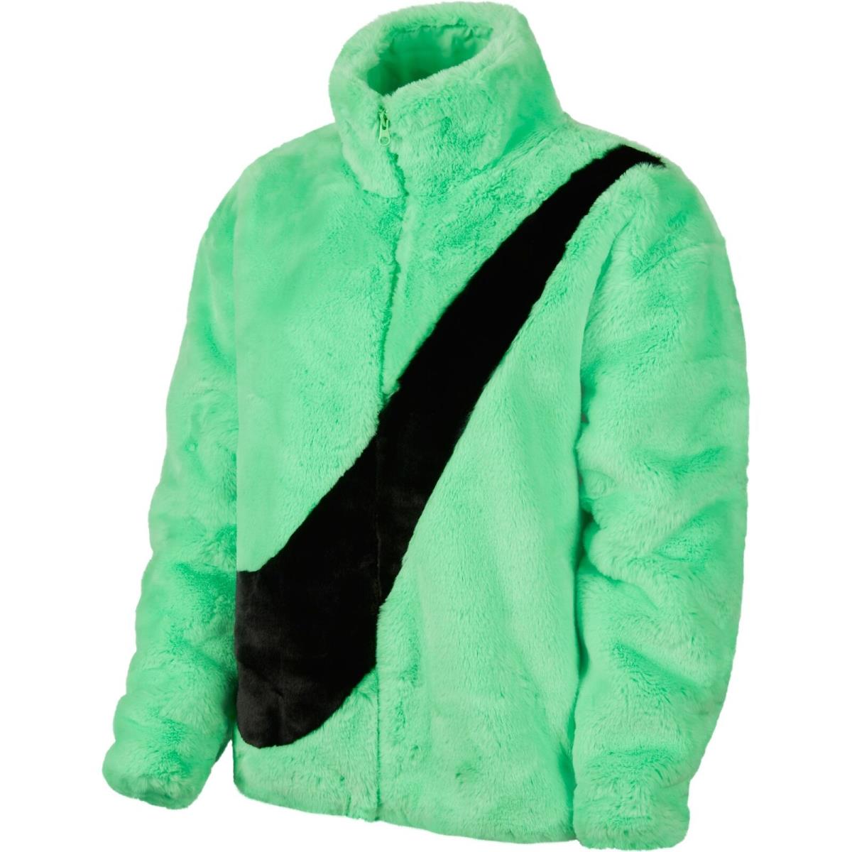 Nike Sportswear Fur Women`s Jacket Green-black CU6558-328 M