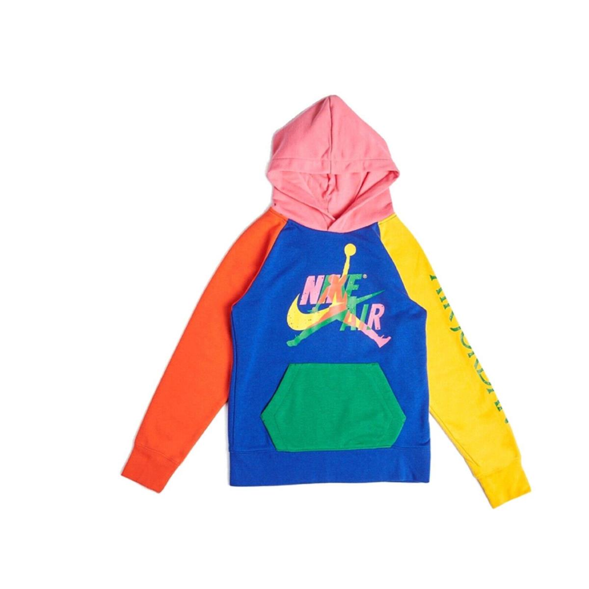 Nike Jordan Jumpman Classics Big Boy`s Hoodie - Multicolor