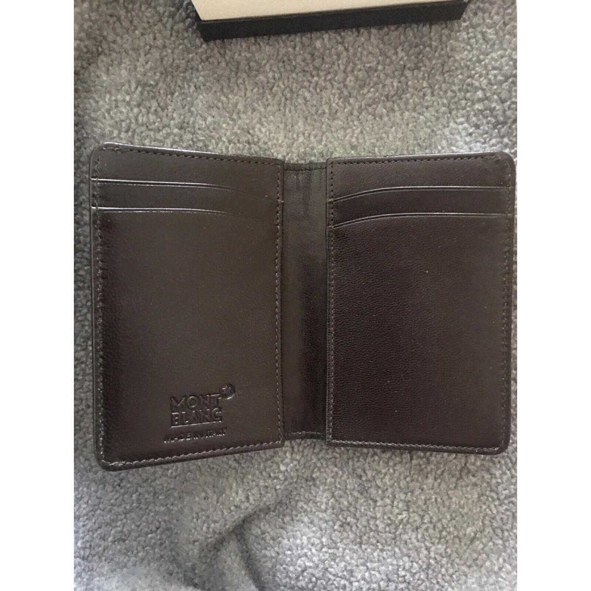 Montblanc Mont Blanc Mocha Card Wallet