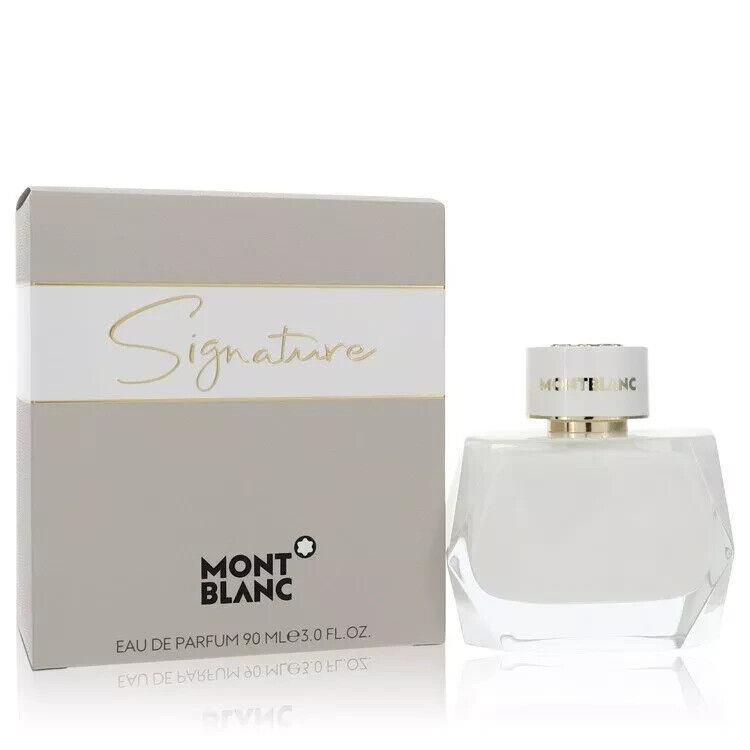 Montblanc Signature by Mont Blanc Eau De Parfum Spray 3 oz For Women Sealed