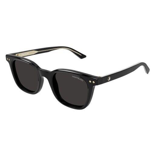 Montblanc MB0320S Sunglasses 001 Black