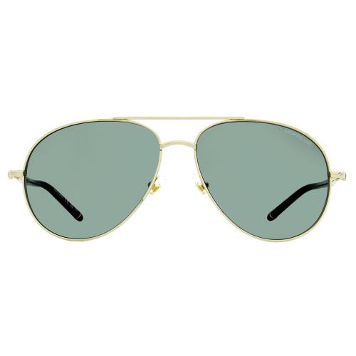 Montblanc Pilot Sunglasses MB0068S 002 Gold/black 61mm