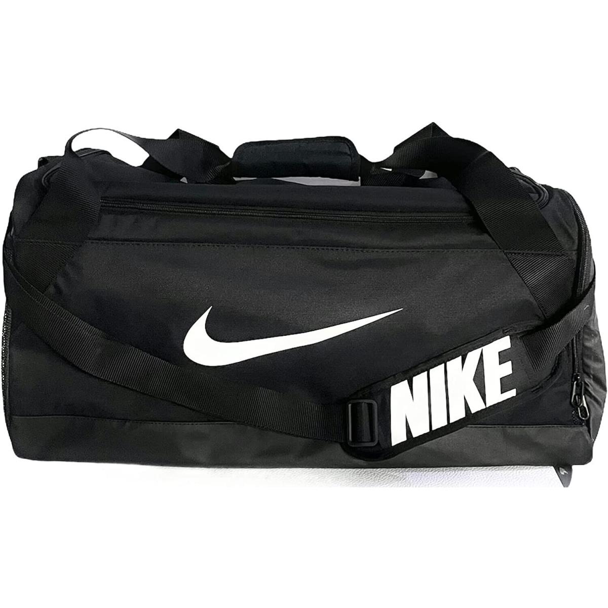 Nike Brasilia 9.5 Duffel Bag with Padded Shoulder Strap 3723 cu Black CK0937 010