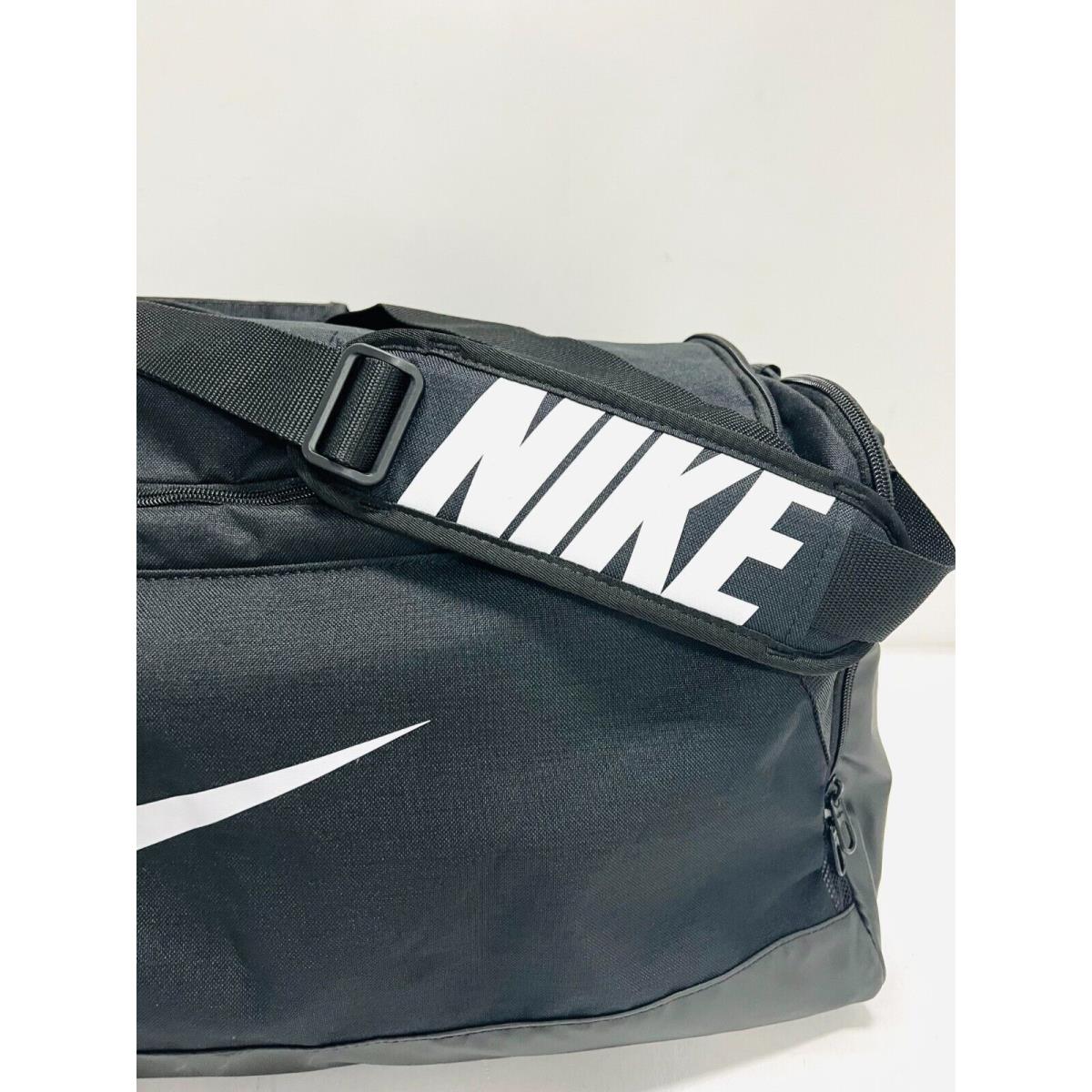 Nike Brasilia 9.5 Duffel Bag CK0937 with Padded Shoulder Strap 3723 Cu. Black