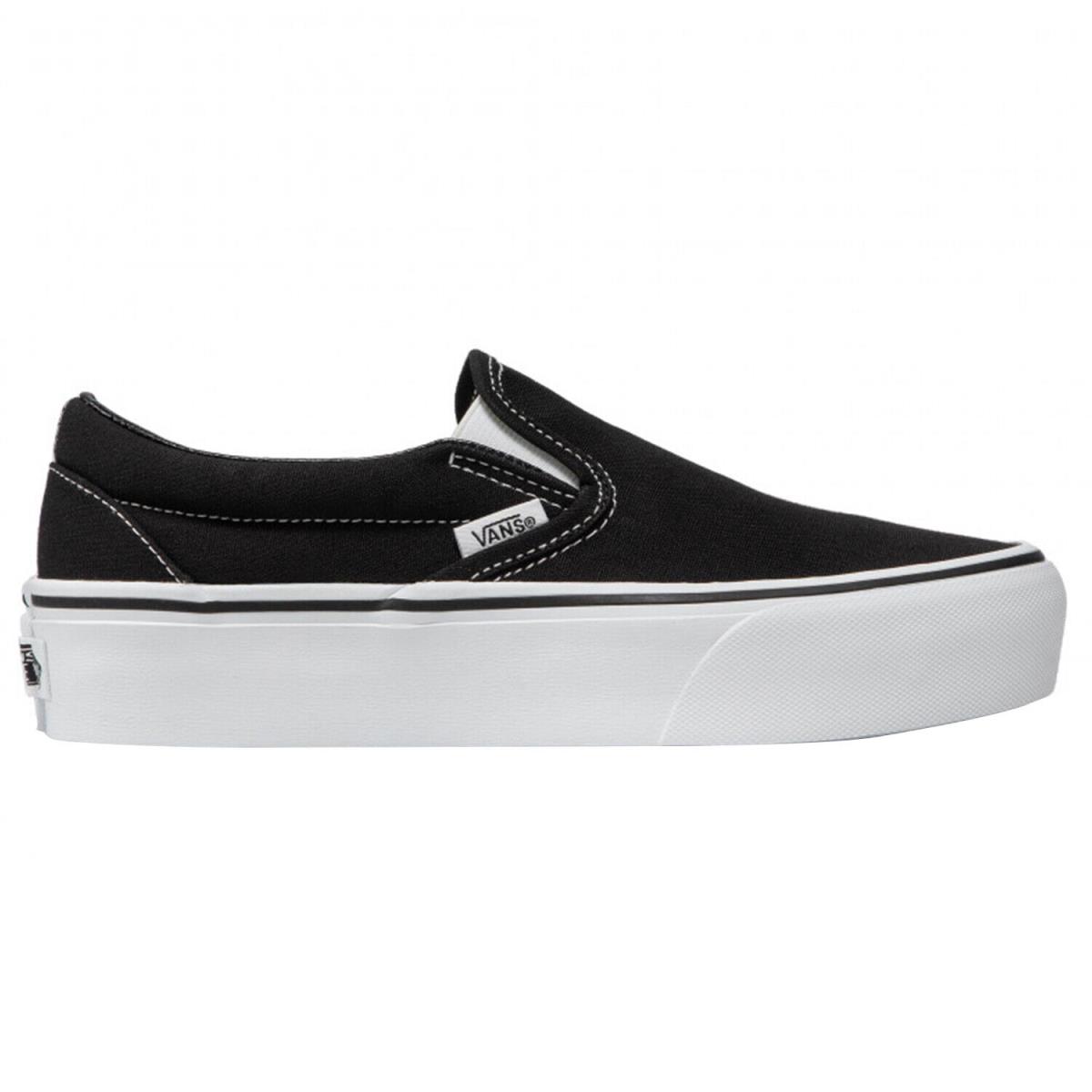 Vans Classic Slip-o Unisex Style : Vn00018e-BLK - Black