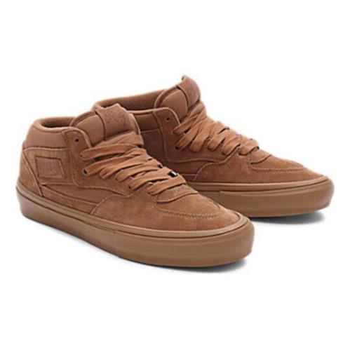 W Vans Skate Half Cab Brown/gum - VN0A5FCDB7G - Brown/Gum