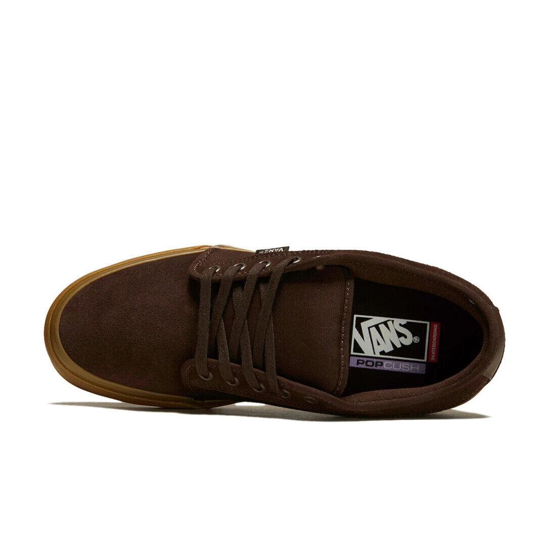 Vans Skate Chukka Low Sneakers Dark Brown/gum Skate Shoes - Dark Brown/Gum