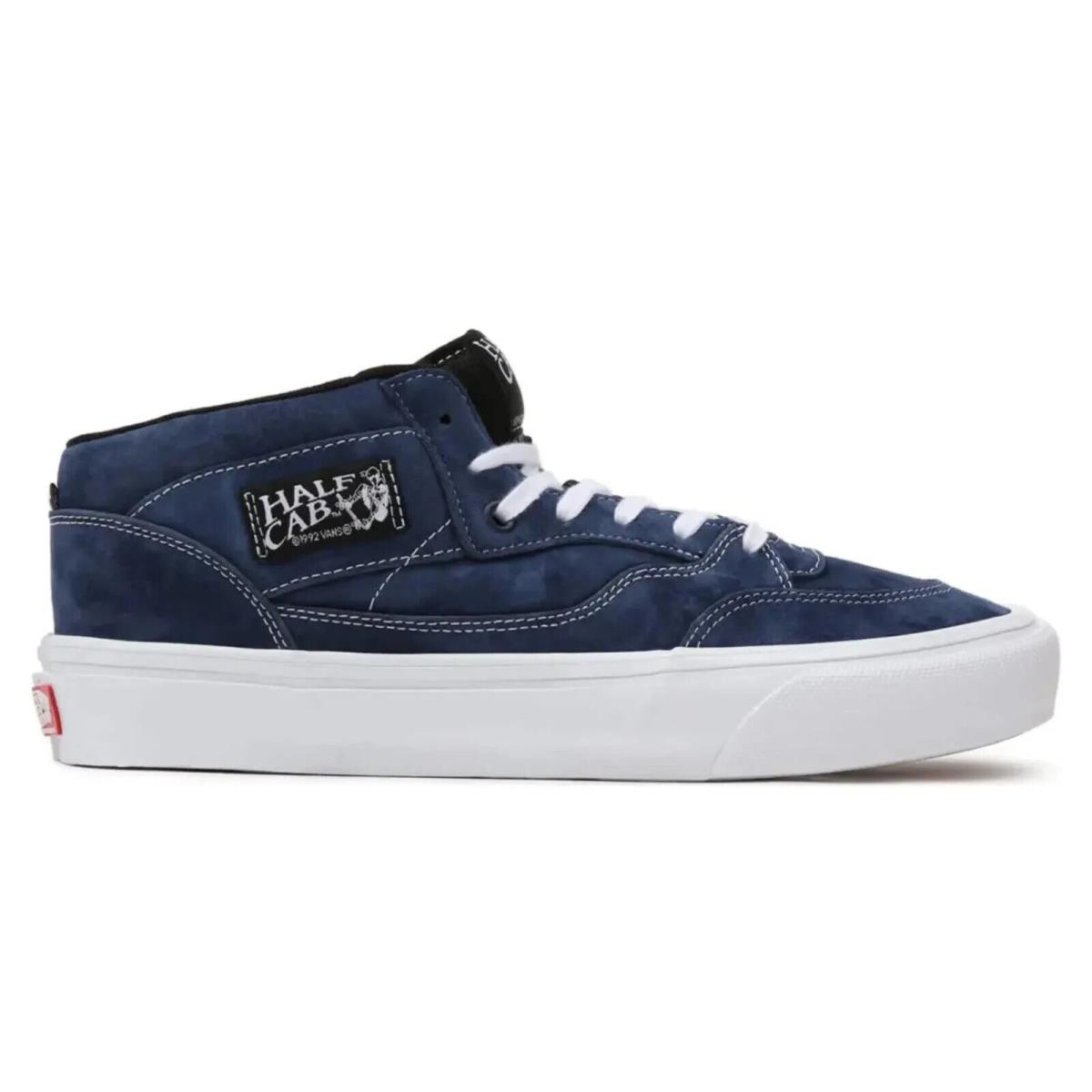 Vans Half Cab Dress Blue Size 10 - VN0A5KYALKZ - Dress Blue