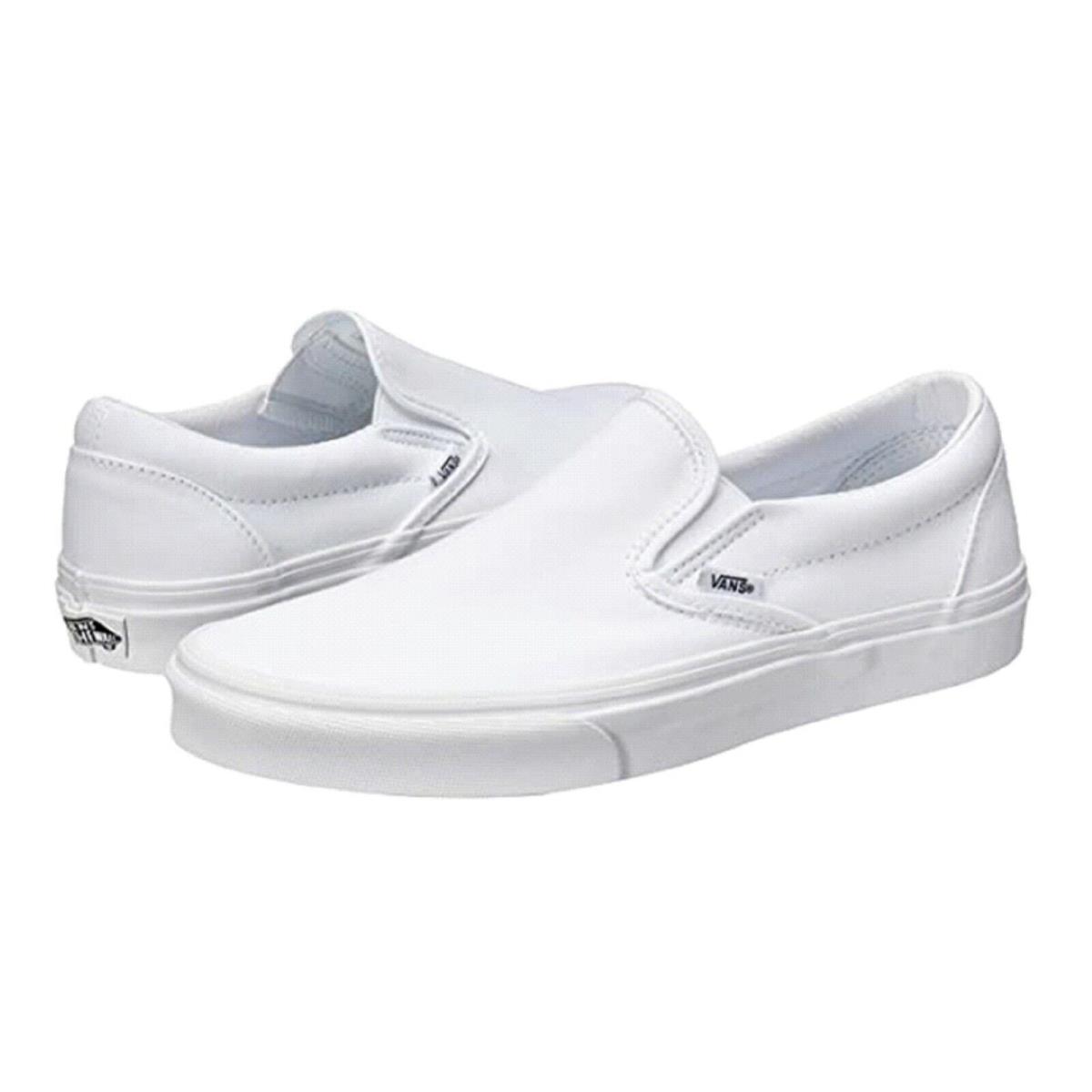 Vans Classic Slip-on Unisex Adult Sneakers True White