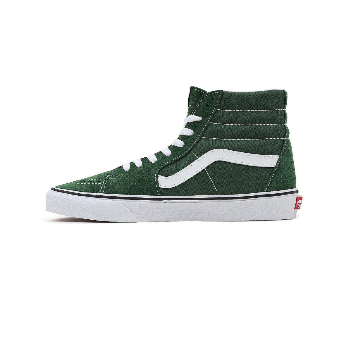 Vans Color Theory Classics Sk8-Hi VN0005U96QU Sneaker Men`s Green Shoes NR7722 - Green