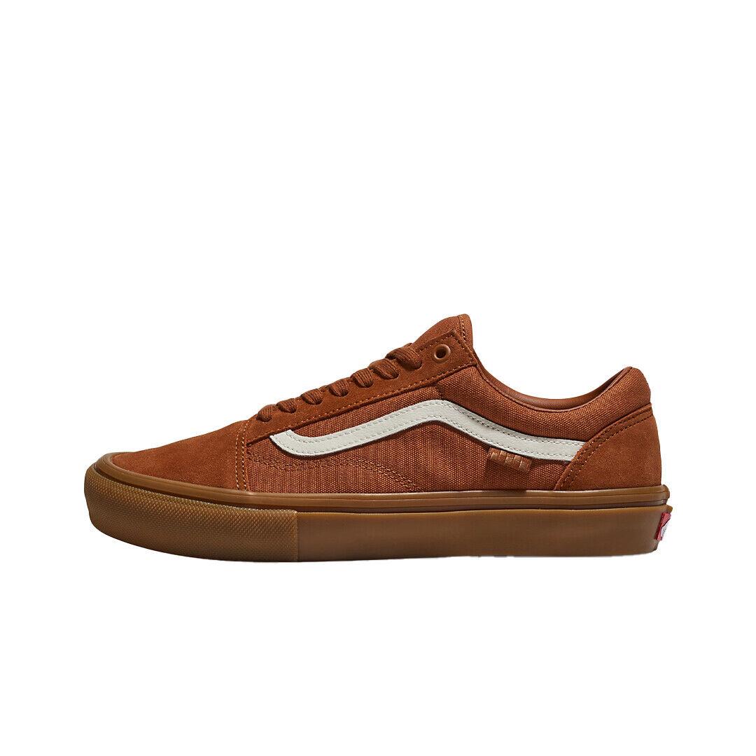 Vans Skate Old Skool Sneakers Brown/gum Skate Shoes - Brown/Gum