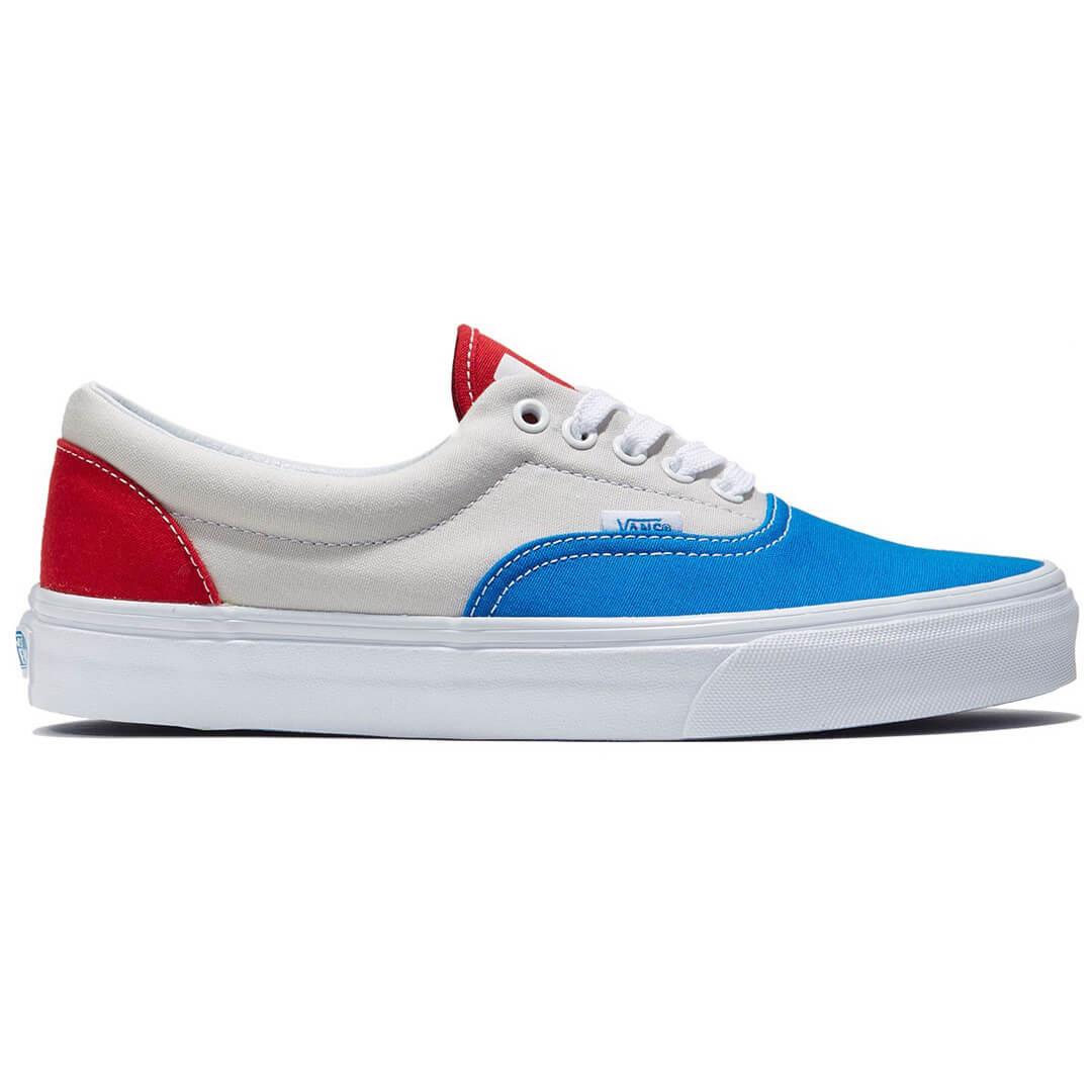 Size M5 / W6.5 Vans Skate Era 1966 Blue / Grey / Red Skate Shoes