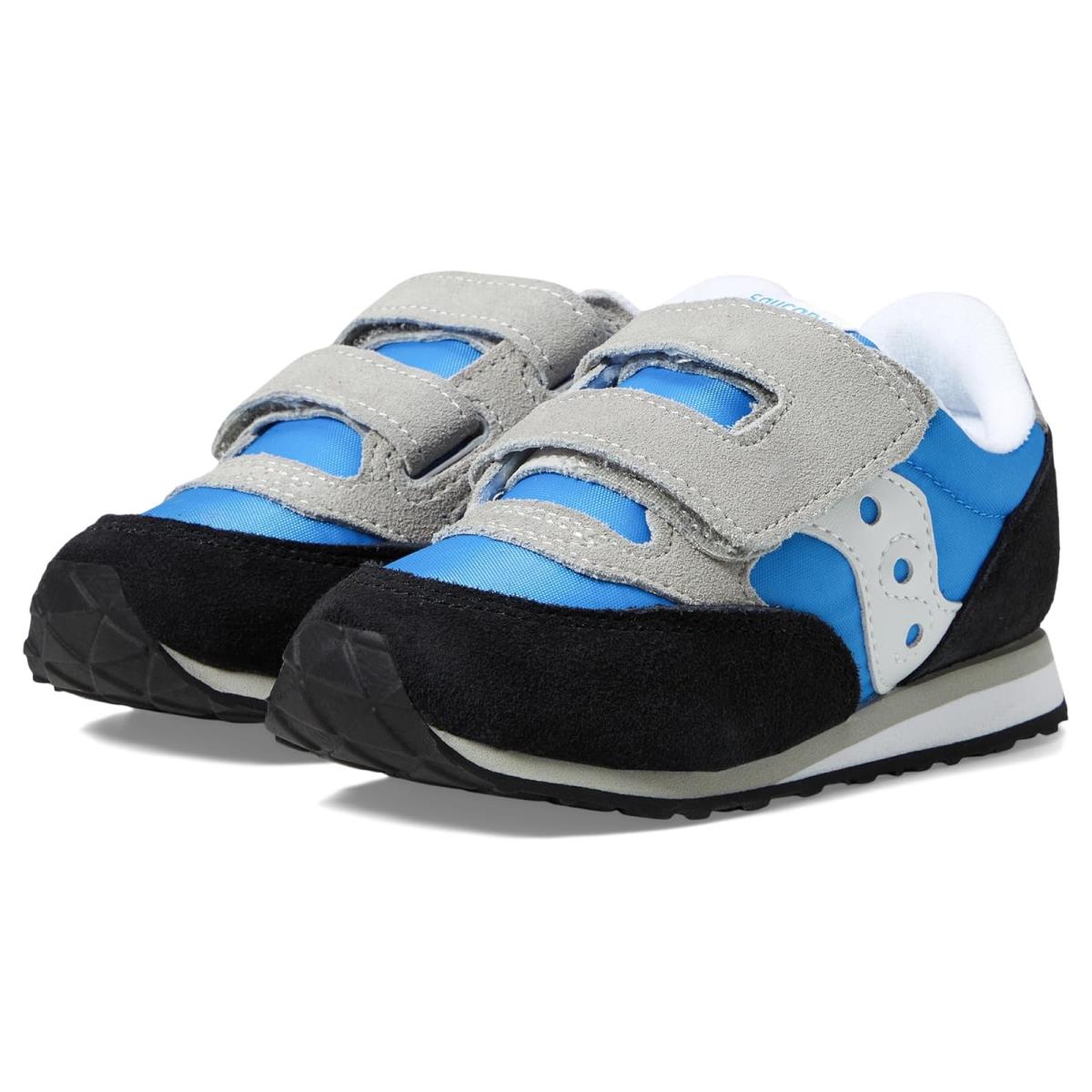 Boy`s Sneakers Athletic Shoes Saucony Kids Blue/Black/Grey