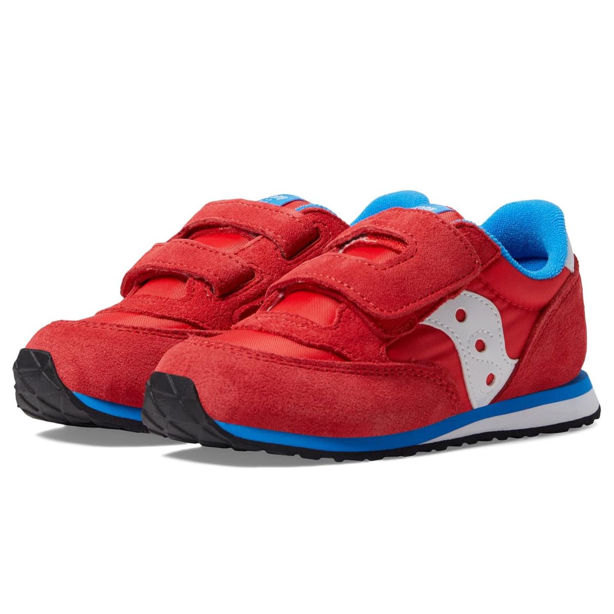 Boy`s Sneakers Athletic Shoes Saucony Kids Red/Blue