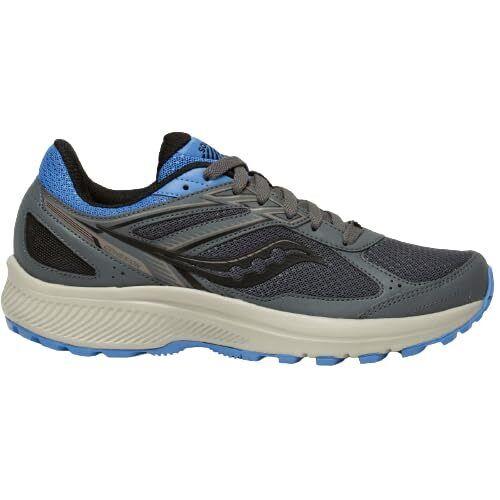 Saucony Women`s Cohesion TR14 Trail Running Shoe Charcoal/jewel 11.5