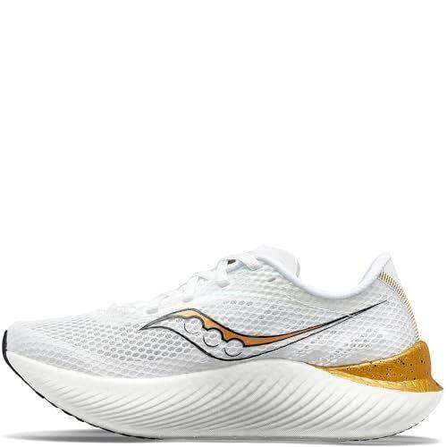 Saucony Endorphin Pro 3 White/gold 5 B M - White/Gold