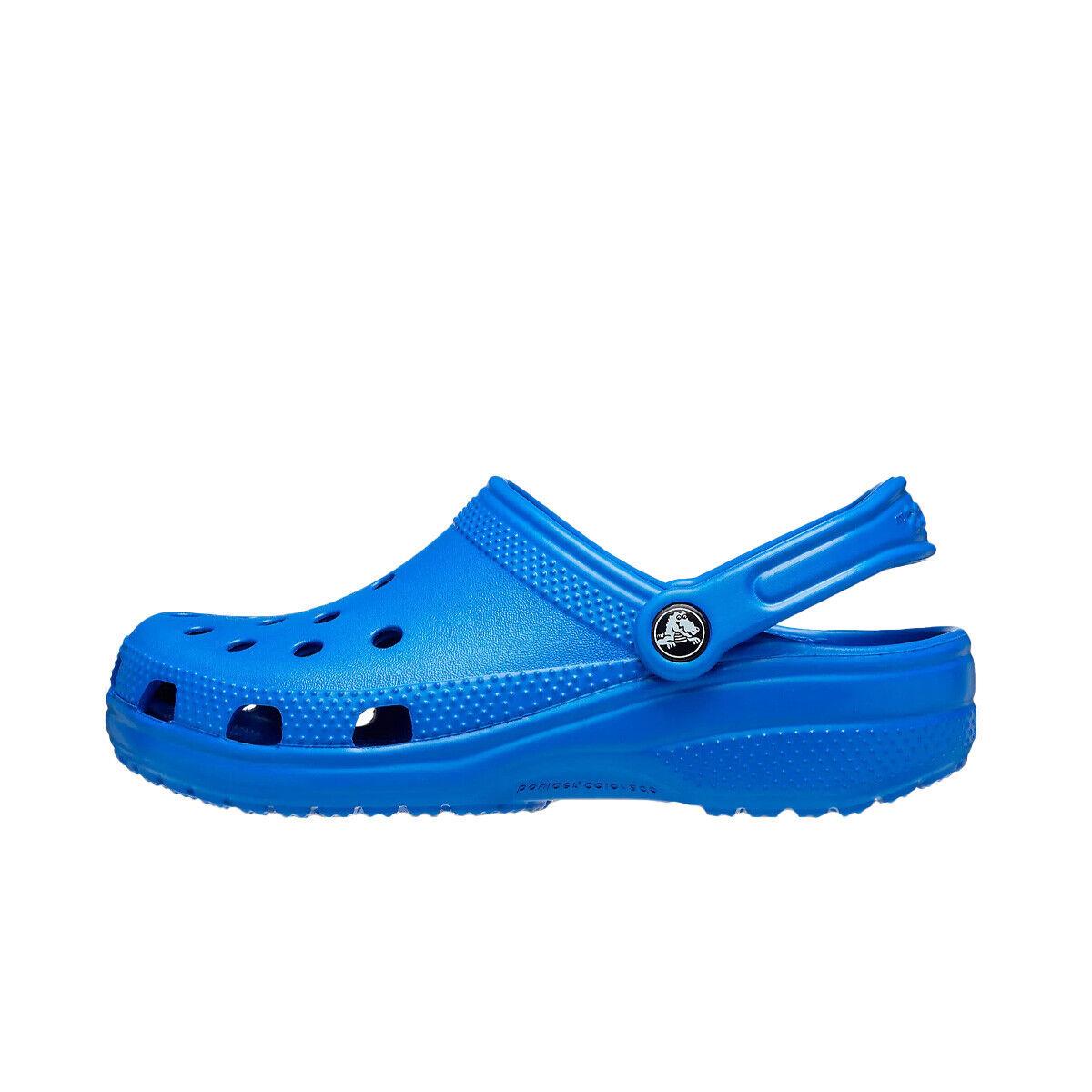 Crocs Clogs Classic Unisex Adults Blue 10001 Slip On