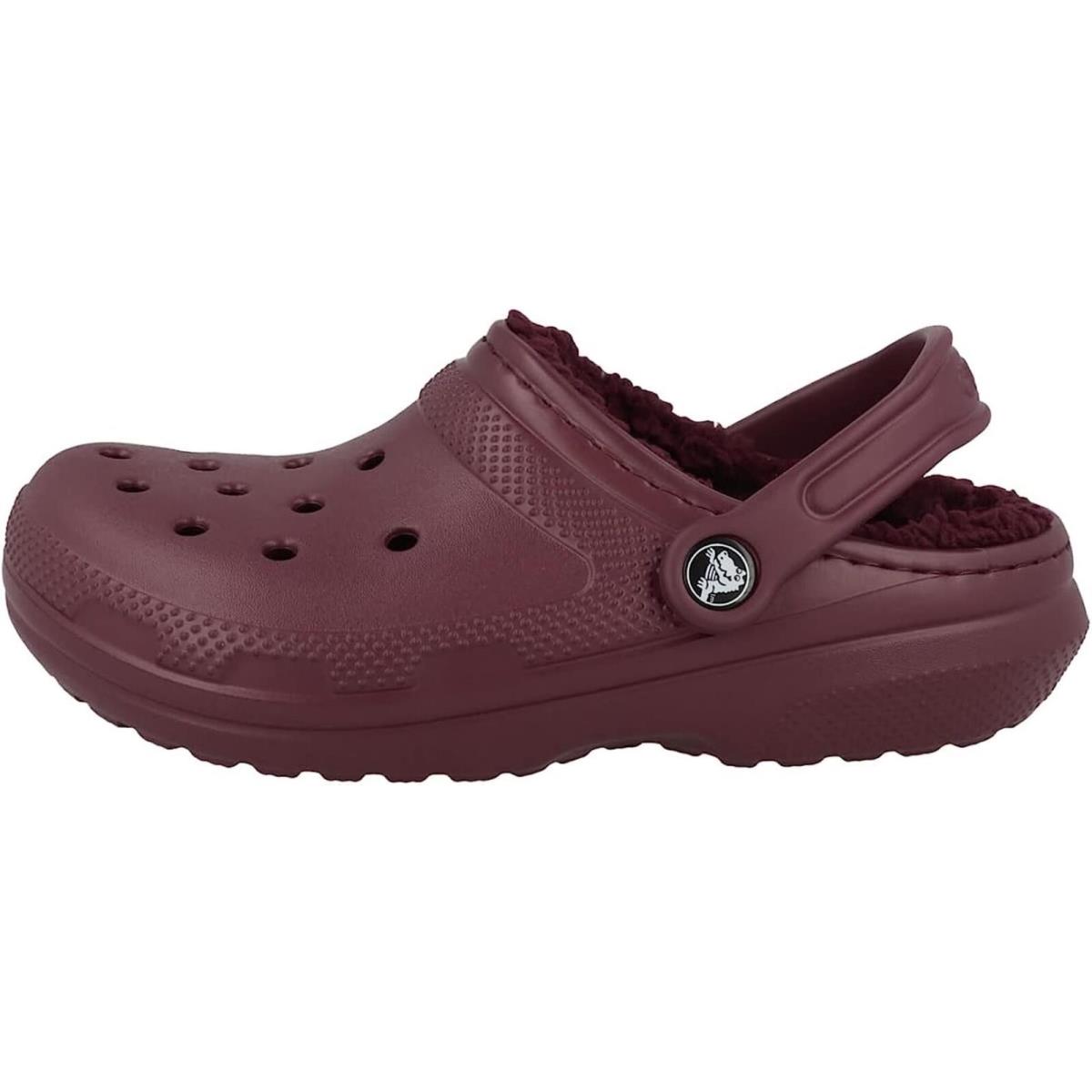 Crocs Unisex Adult Classic Lined Clog Garnet 4 M US Men 6 M US Women