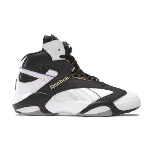 Reebok Shaq Attaq Basketball Shoes Men`s Sneakers Running Casual Sport Black