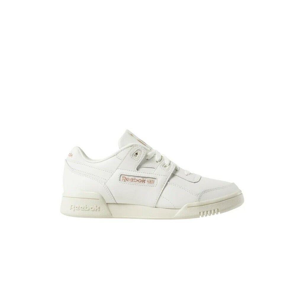 Reebok Classics Workout Lo Plus Sea Spray/paper White Women`s Shoes DV3776 - Sea Spray/Paper White/Rose Gold