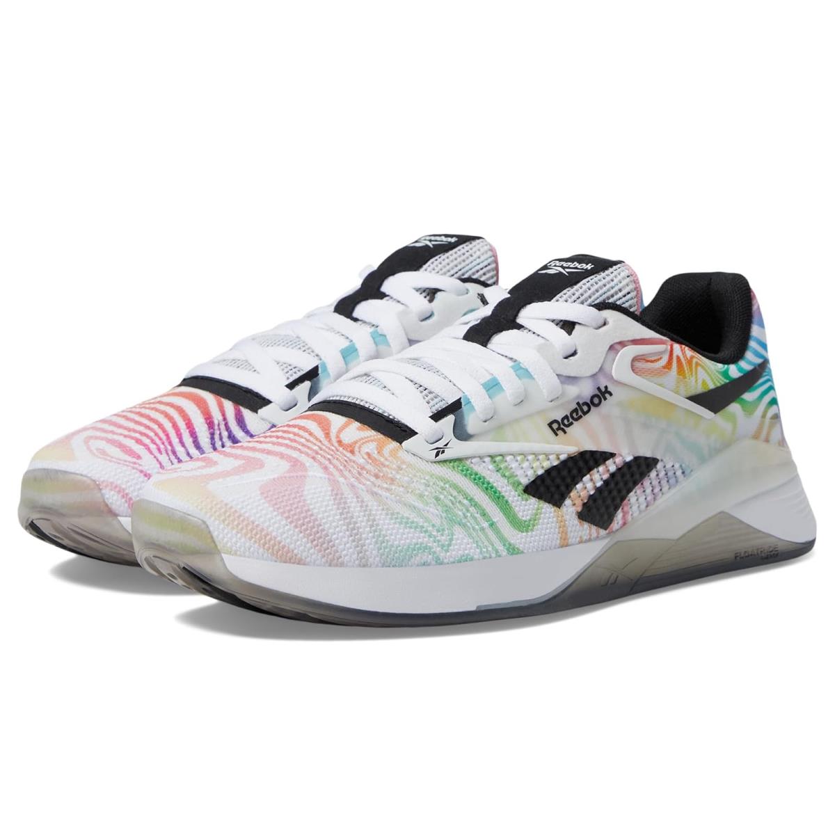 Unisex Sneakers Athletic Shoes Reebok Nano X4 Pride - White/Black/Hydro Blue