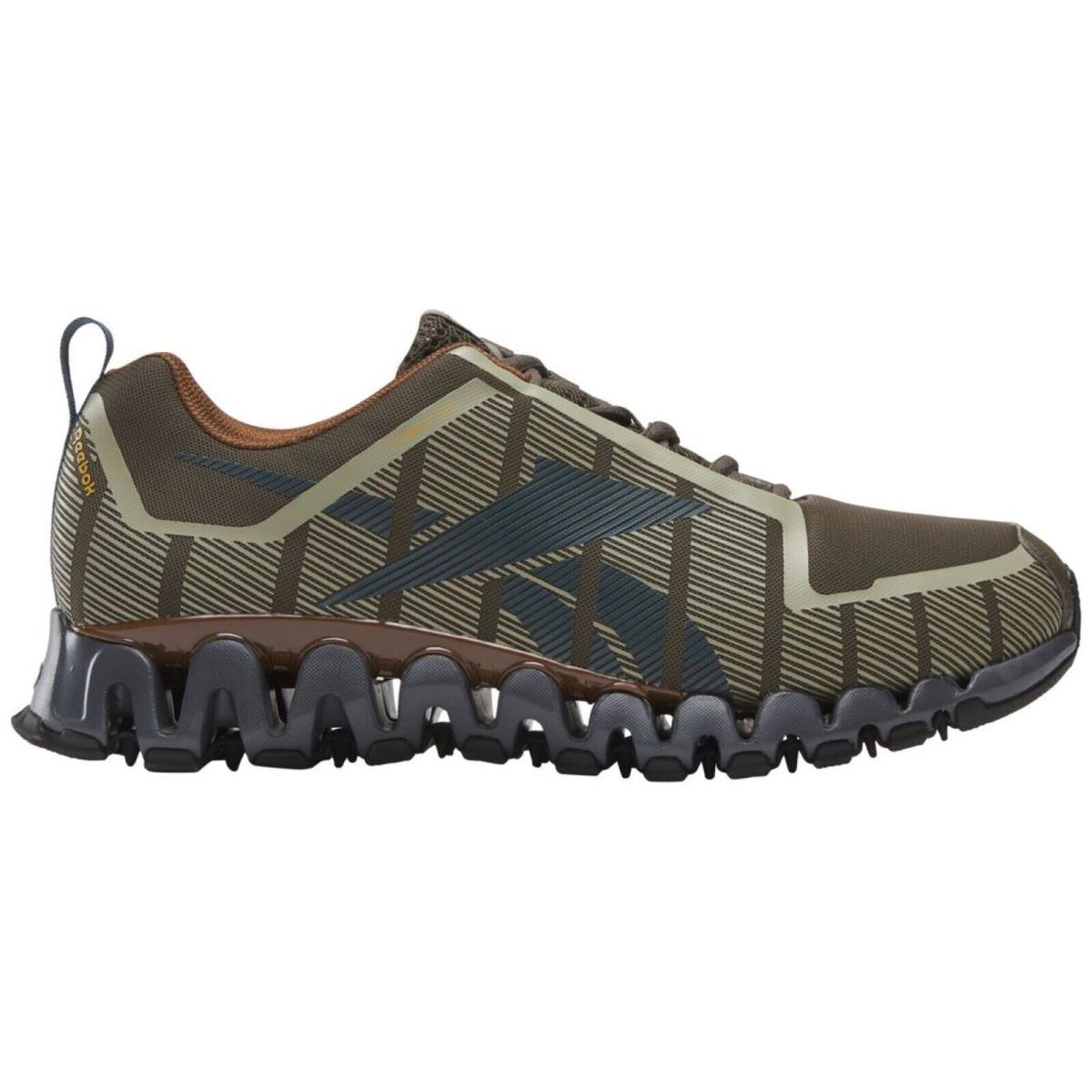 Reebok Zigwild Trail 6 Running Shoes Men`s Sneakers Lightweight Hiking Walking - Beige, Manufacturer: Beige