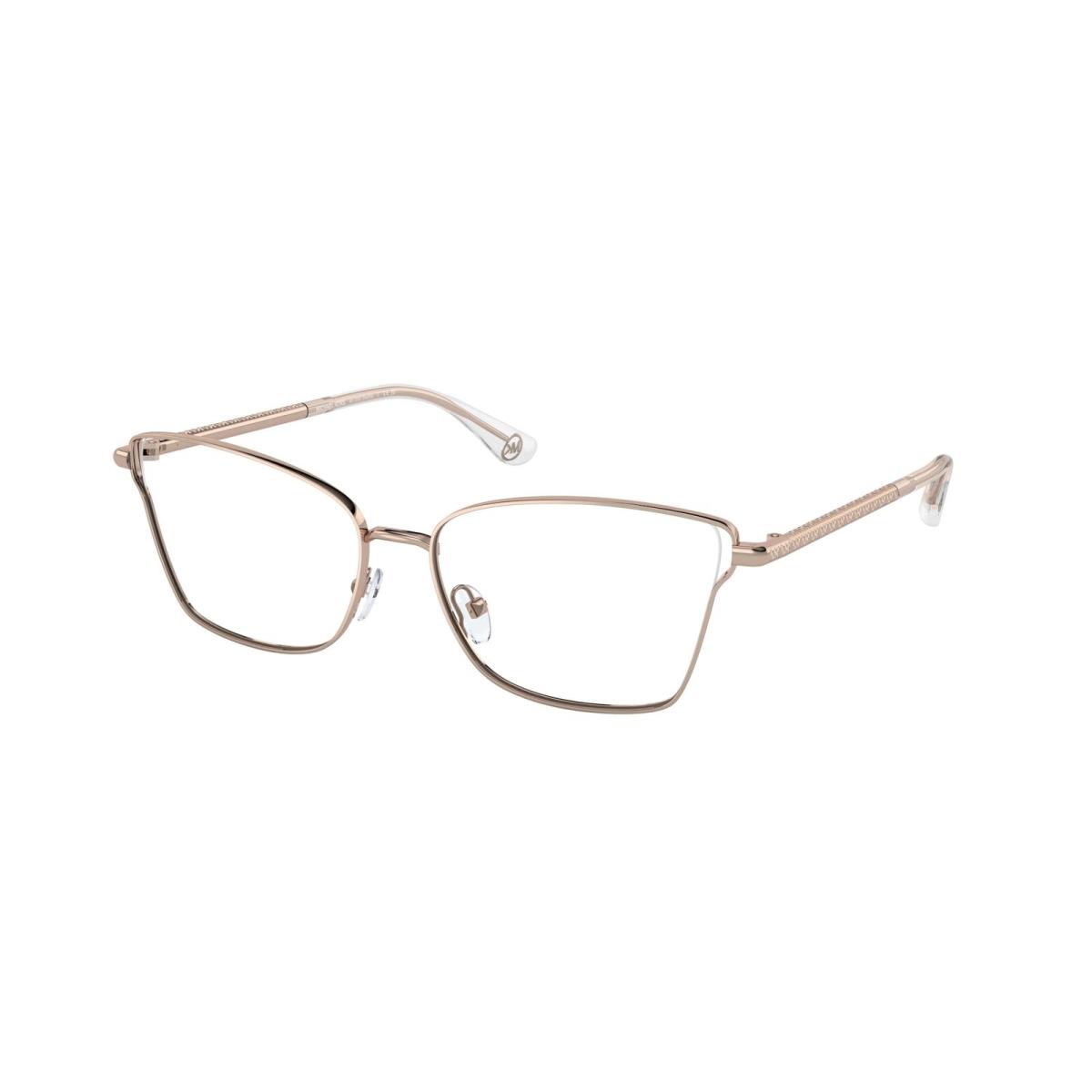 Michael Kors MK3063 1108 Radda Rose Gold Demo Lens 55 mm Women`s Eyeglasses