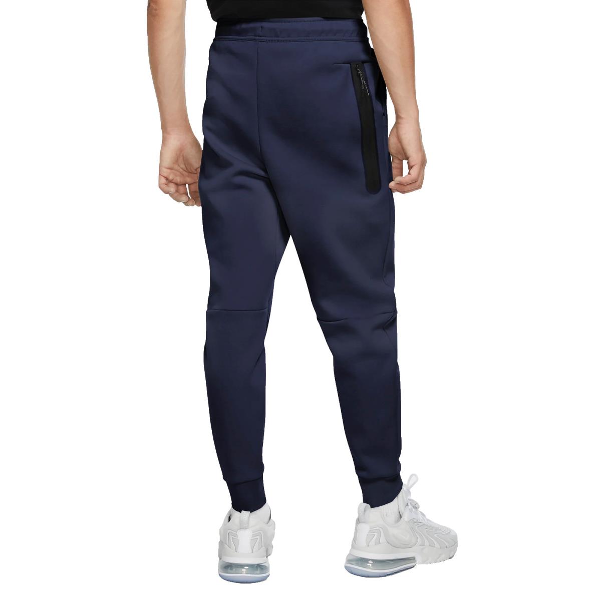 Nike Sportswear Tech Fleece Jogger Pants CU4495-410 Midnight Navy Men`s Large