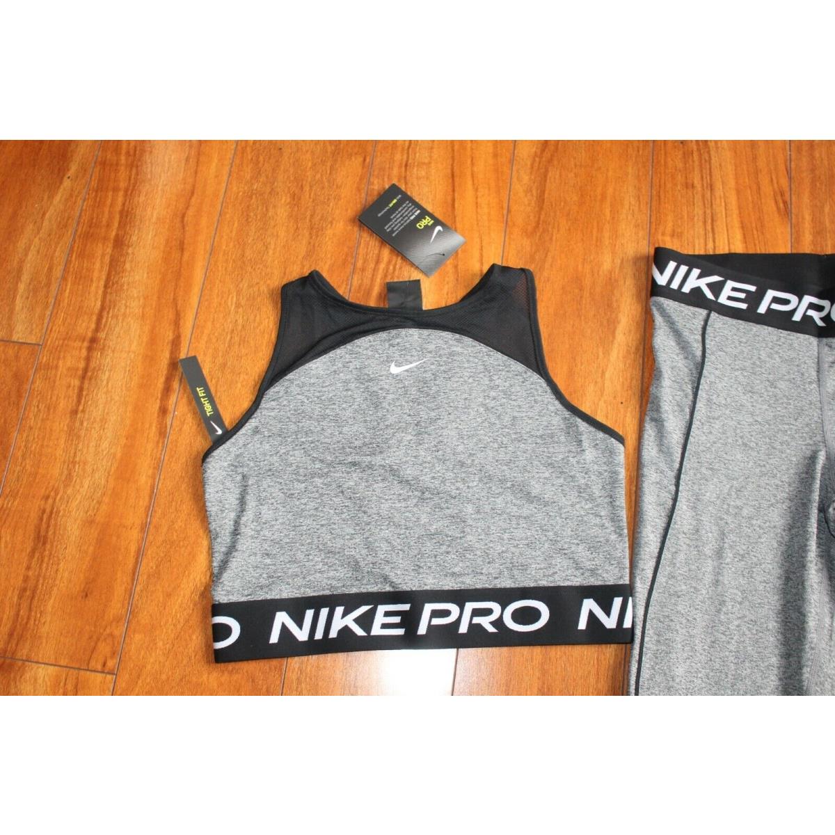 Womens Nike SZ M Leggings Tank Sport Bra